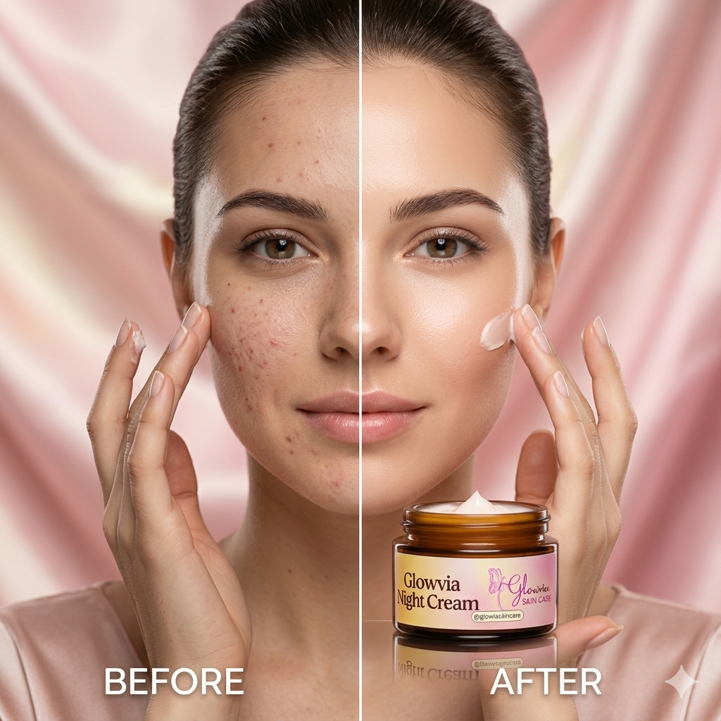 Glowvia Beauty Cream – Radiant Glow & Overnight Skin Repair | Glowvia Skin Care