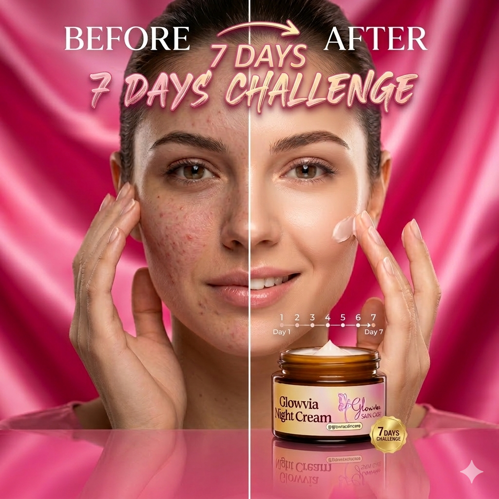 Glowvia Beauty Cream – Radiant Glow & Overnight Skin Repair | Glowvia Skin Care